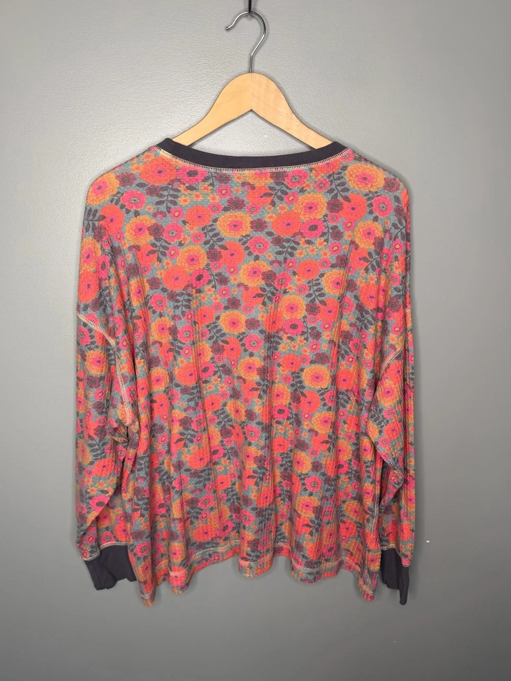 Natural Life Floral Waffle Thermal - Picture 3 of 8